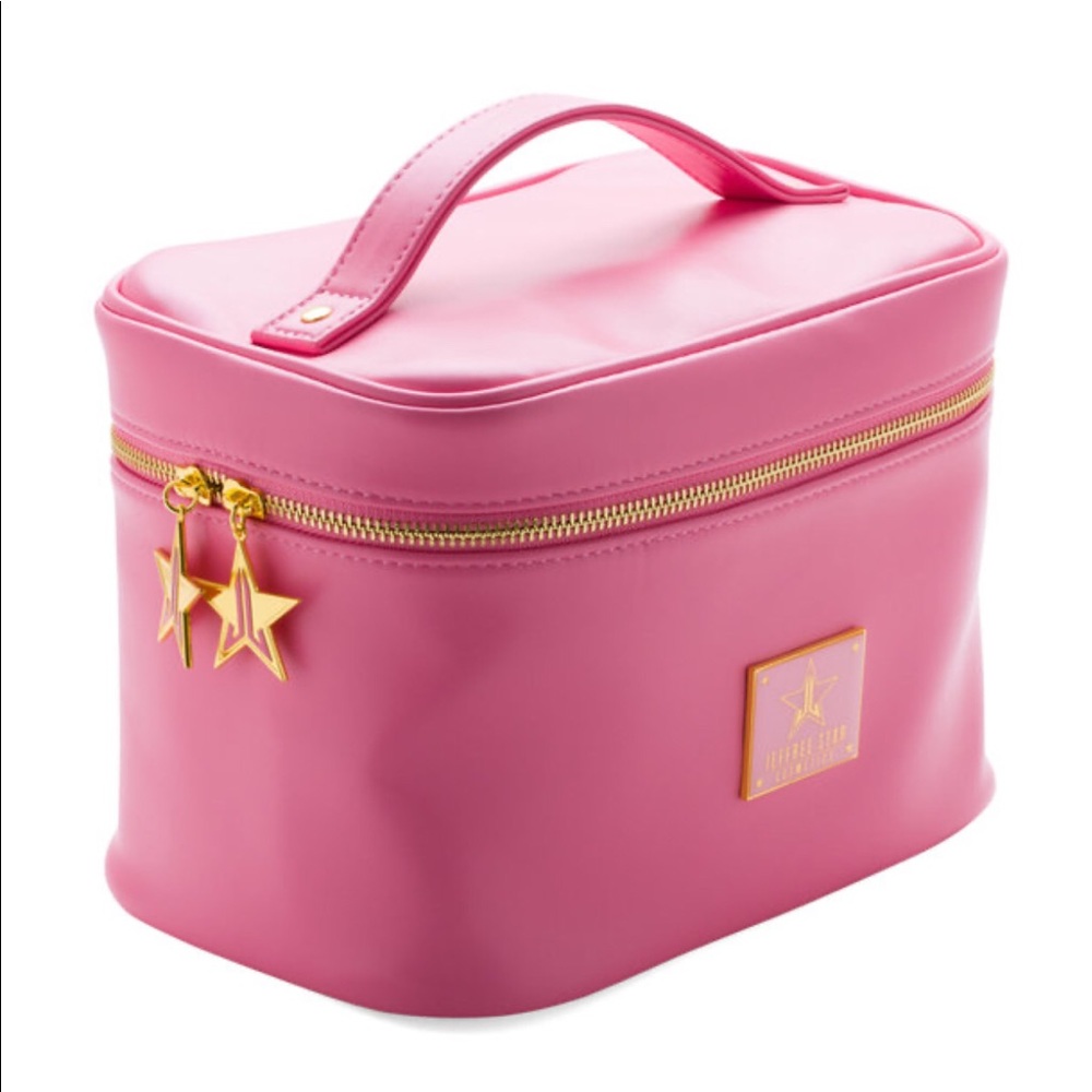 Jeffree Star ⭐️ pink makeup travel bag NWT
